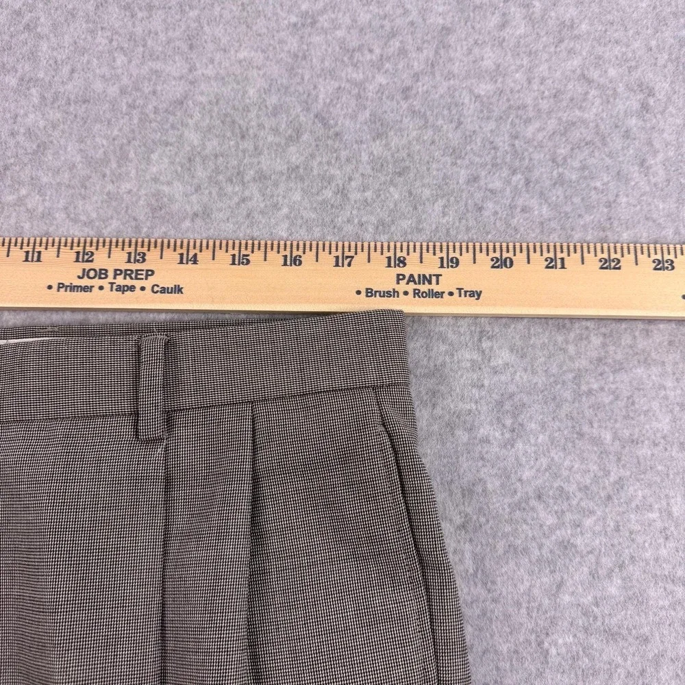 Jos A Bank Suit‎ Mens 42 Regular Gray Check Cotton Wool Jacket Pants 36x29